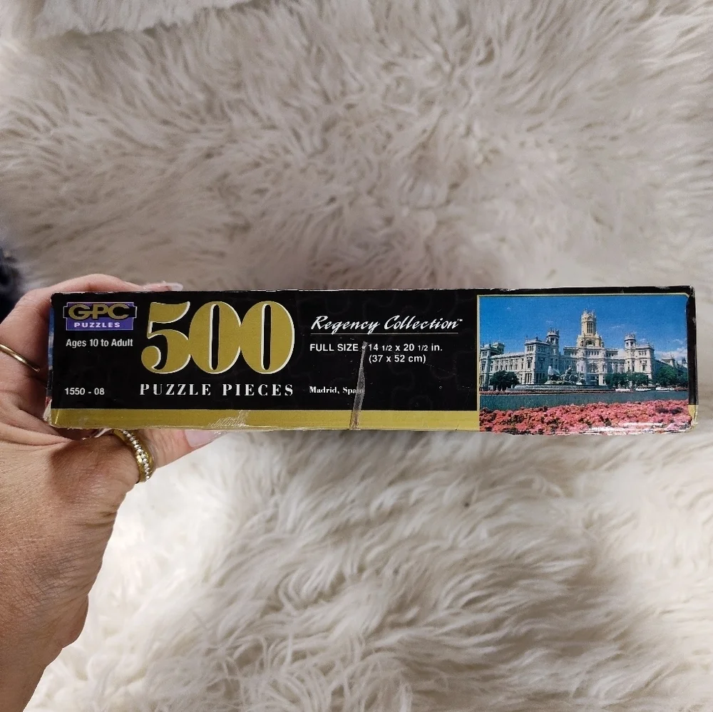 GPC Vintage Madrid Spain 500 Piece Puzzle